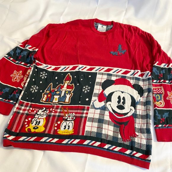 Disney Sweaters Disney Mickey Mouse And Friends Holiday Christmas